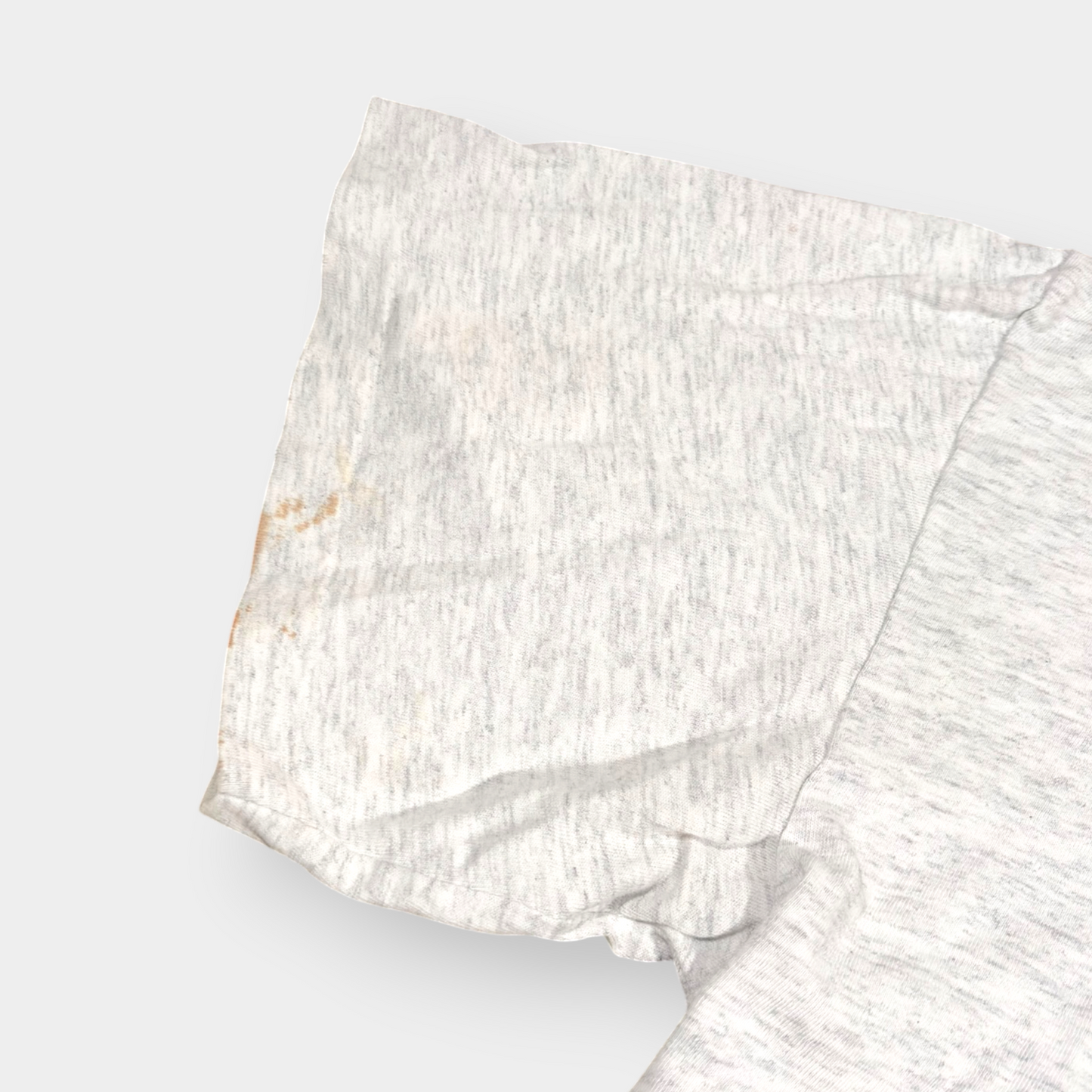 AMERICAN VINTAGE | 1991 GREY MARL SINGLE STITCH GRAPHIC TEE (XL)