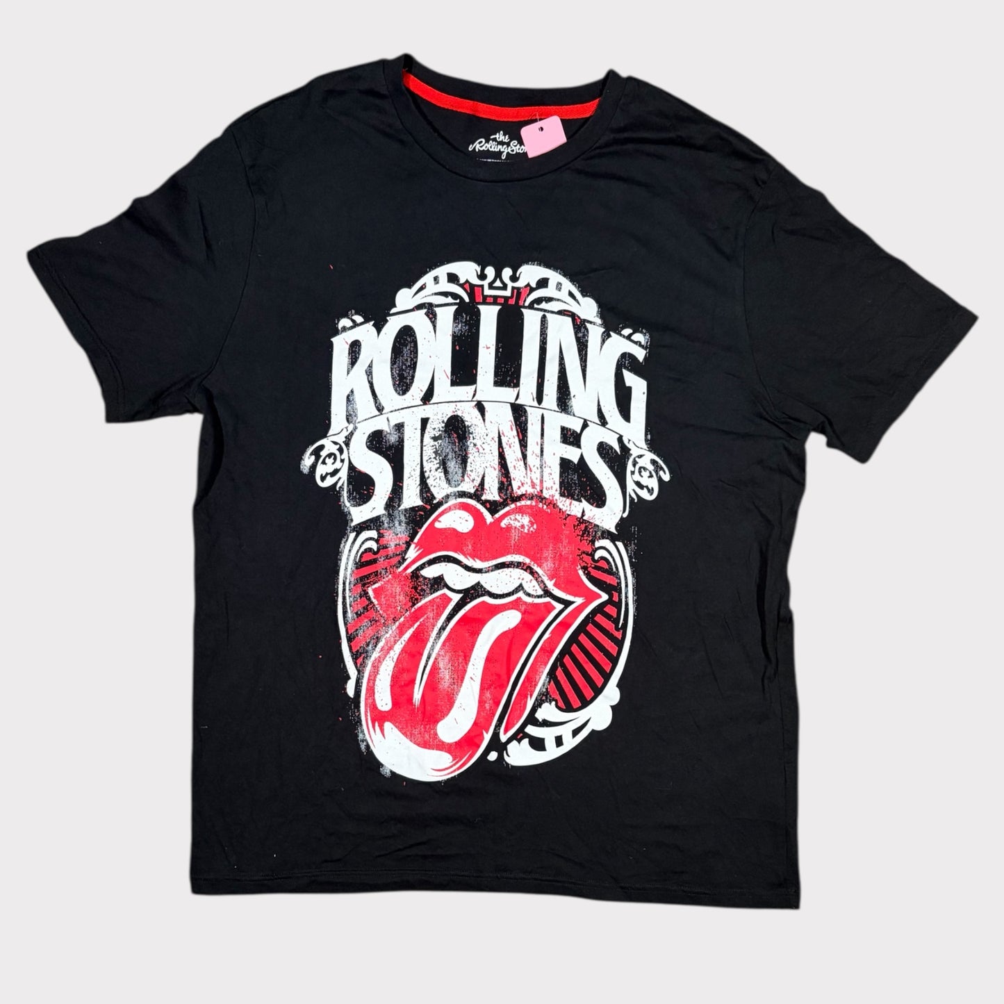 THE ROLLING STONES GRAPHIC BAND TEE (L)