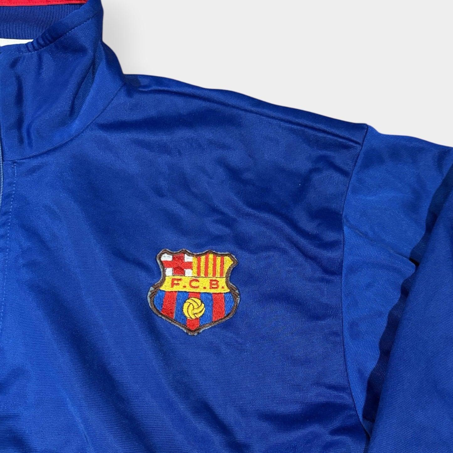 FC BARCELONA | 1984-1989 MEYBA TRACK JACKET (S)