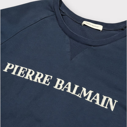 PIERRE BALMAIN 00s VINTAGE SWEATSHIRT (M)