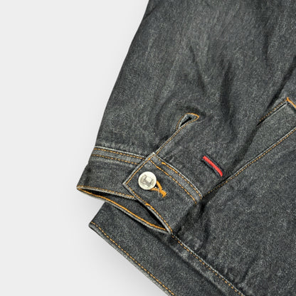 FUBU | 1990s VINTAGE DENIM HIP-HOP JACKET (XL)