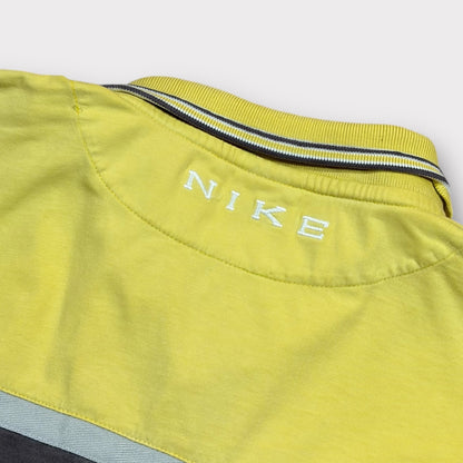 NIKE | 1990s SWOOSH LONG SLEEVE RUGBY SHIRT (L)