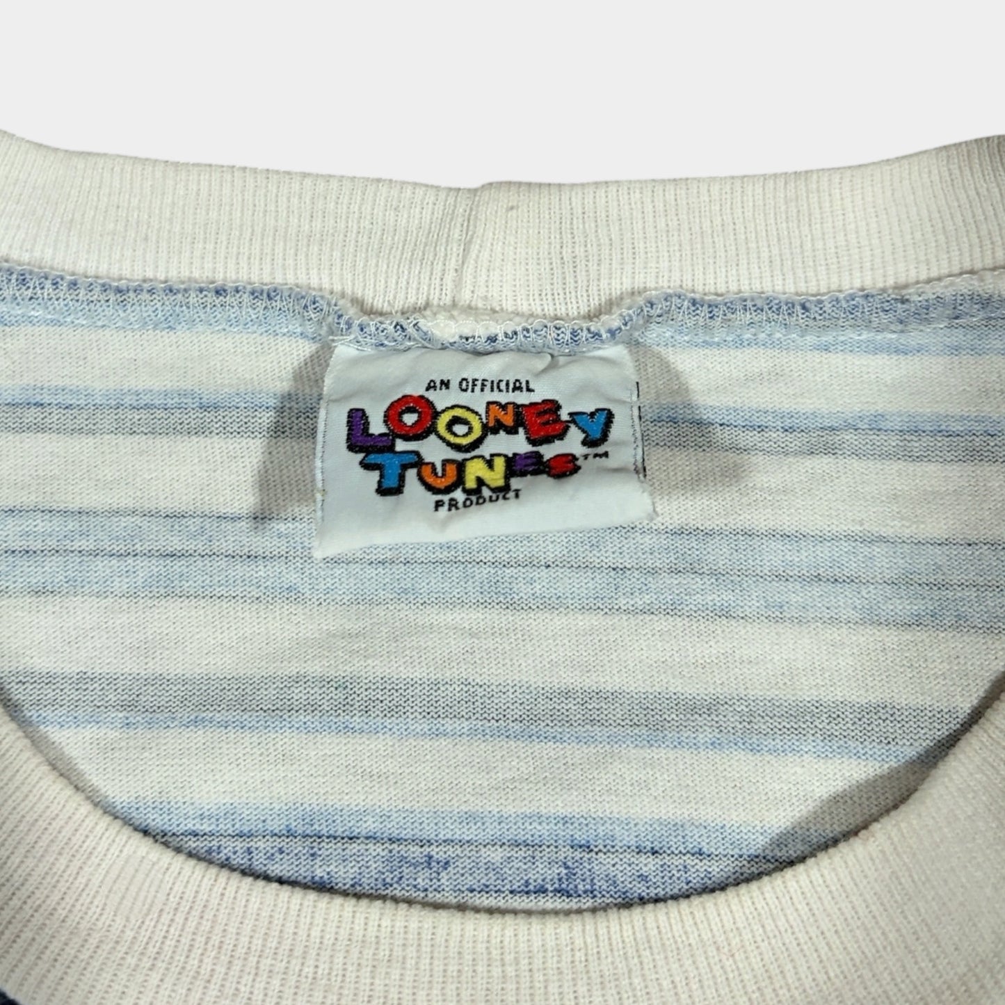LOONEY TUNES | 1995 TWEETY PIE GRAPHIC STRIPE TEE (XXL)