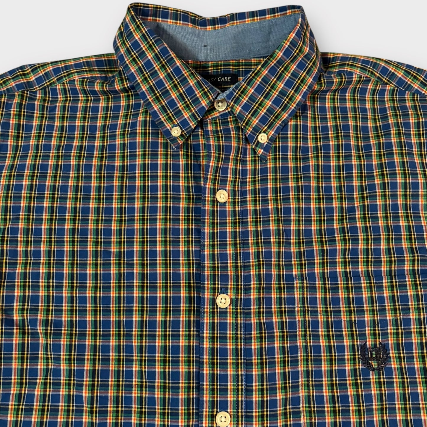 RALPH LAUREN CHAPS 90s VINTAGE PLAID SHIRT (L)