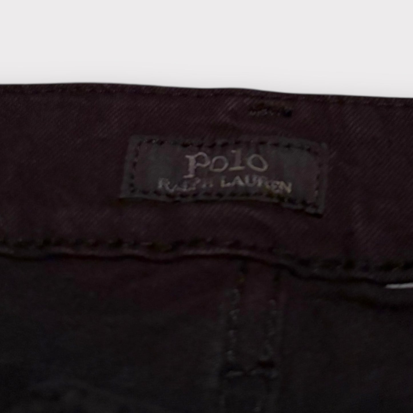 POLO RALPH LAUREN BLACK DENIM JEANS (L)