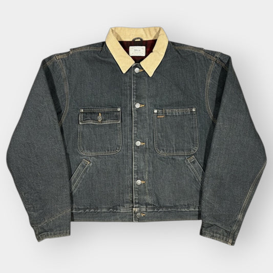 RALPH LAUREN | RARE 1980s BLACK DENIM JACKET (L)