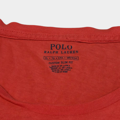 RALPH LAUREN | 00s VINTAGE CORAL T-SHIRT (XL)