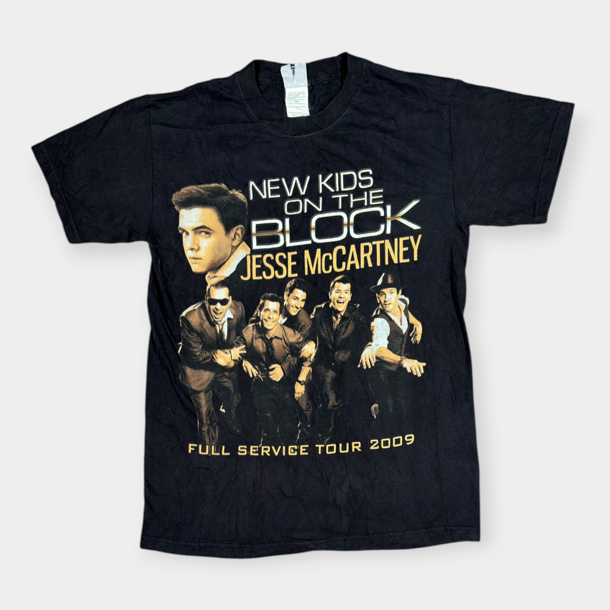 NEW KIDS ON THE BLOCK 2009 TOUR T-SHIRT (S)