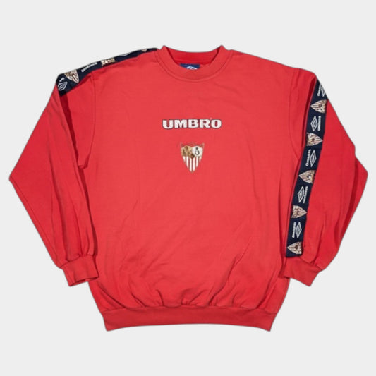 UMBRO | 1998-1999 SEVILLA FC SWEATSHIRT (XL)