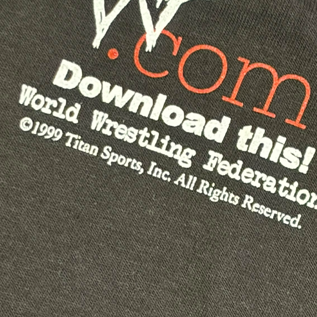 WWF | 1999 ROYAL RUMBLE GRAPHIC WRESTLING TEE (L)
