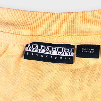 NAPAPIJRI | YELLOW BASIC TEE (M)