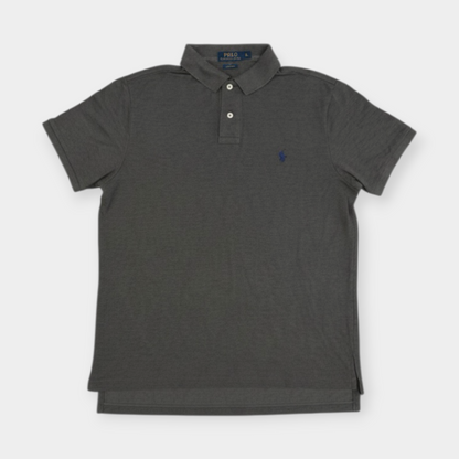 RALPH LAUREN | GREY POLO SHIRT (XL)
