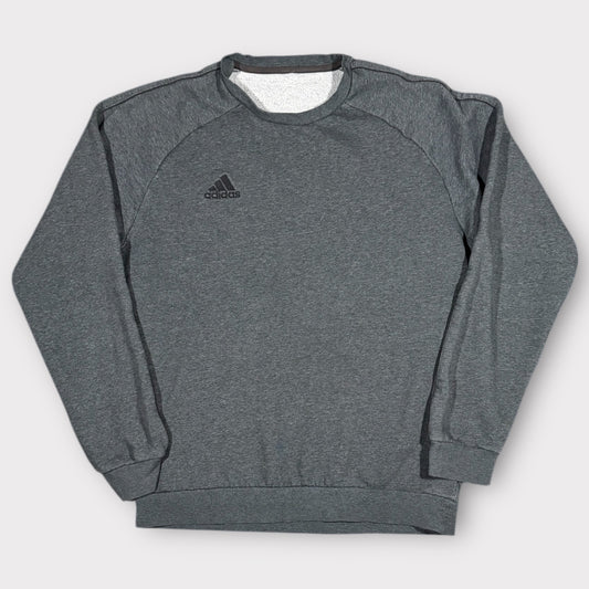 ADIDAS | 1990s VINTAGE EMBROIDERED SWEATSHIRT (L)