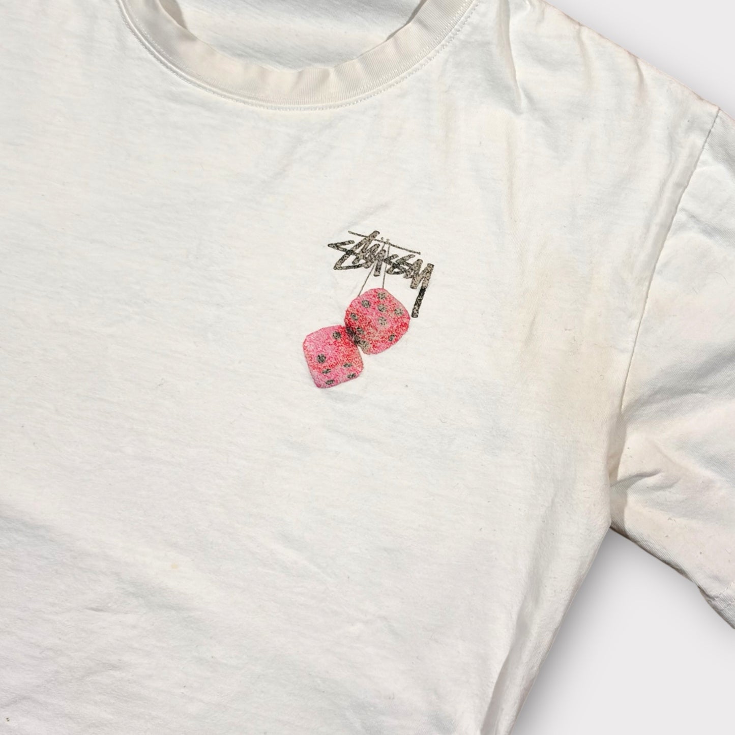 STUSSY | THRASHED DICE GRAPHIC TEE (S)