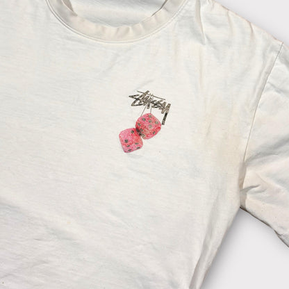 STUSSY | THRASHED DICE GRAPHIC TEE (S)