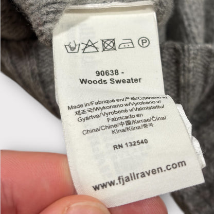 FJALLRAVEN VINTAGE WOOL JUMPER (M)