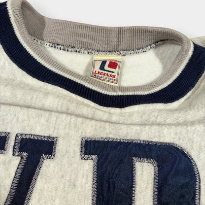 DALLAS COWBOYS | 90s VINTAGE LEGENDS GREY SPELLOUT SWEATSHIRT (XXXL)
