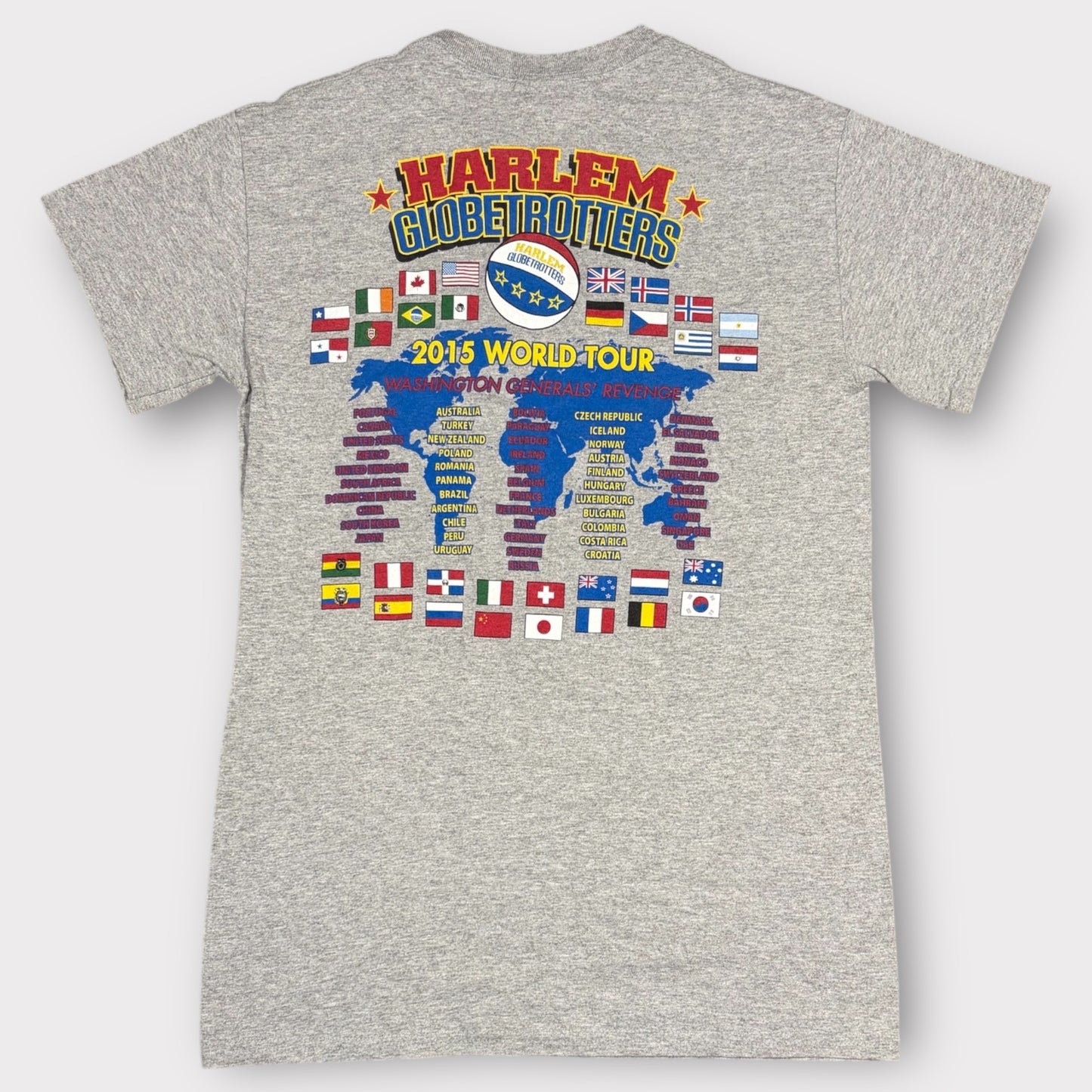 HARLEM GLOBETROTTERS | GILDAN HEAVY COTTON 2015 TOUR TEE (S)
