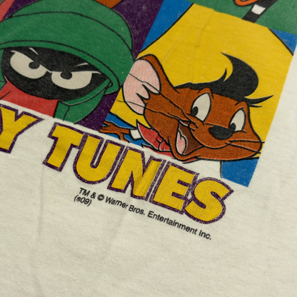 LOONEY TUNES | VINTAGE WHITE GRAPHIC PRINT TEE (M)