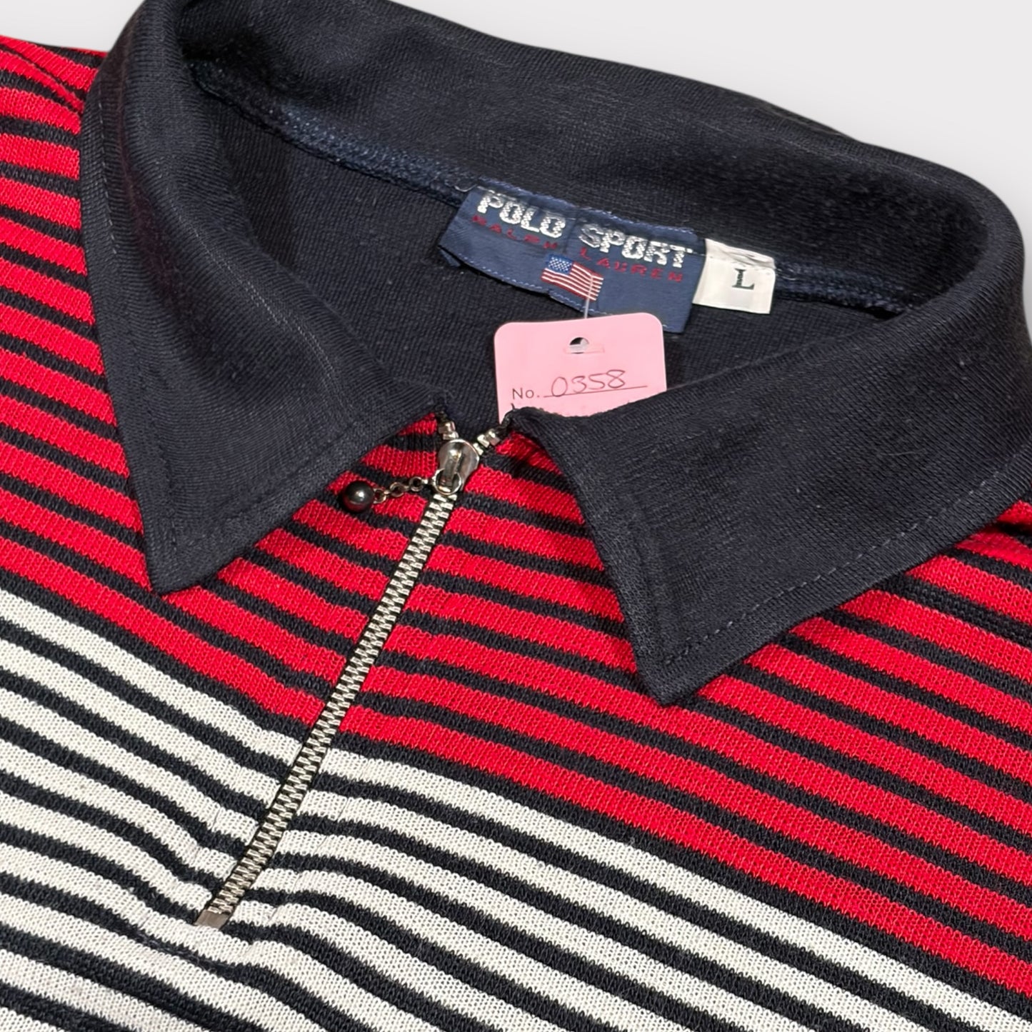 RALPH LAUREN POLO SPORT VINTAGE QUARTER ZIP (XXL)