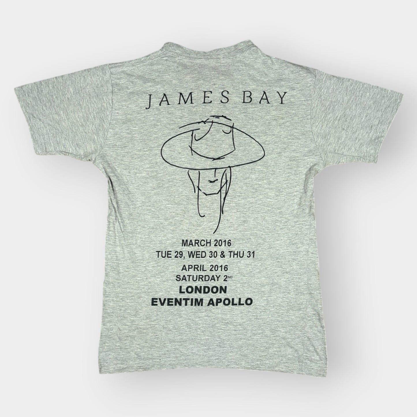 JAMES BAY | 2016 GRAPHIC CONCERT TEE (S)