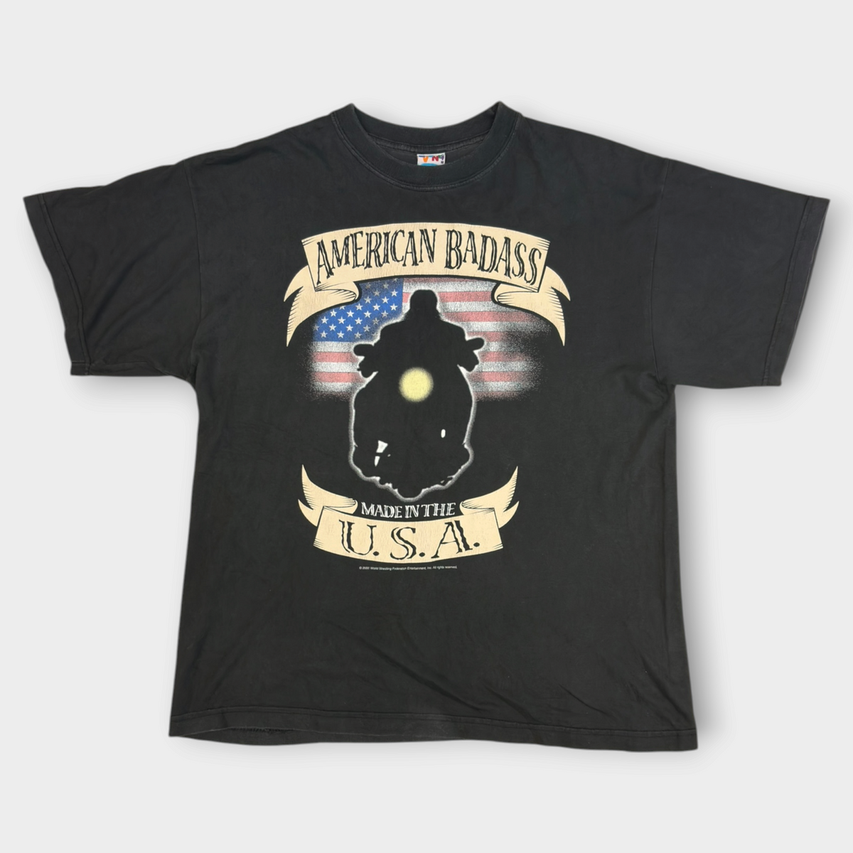 WWF | THE UNDERTAKER 2000 AMERICAN BADASS WRESTLING TEE (L)