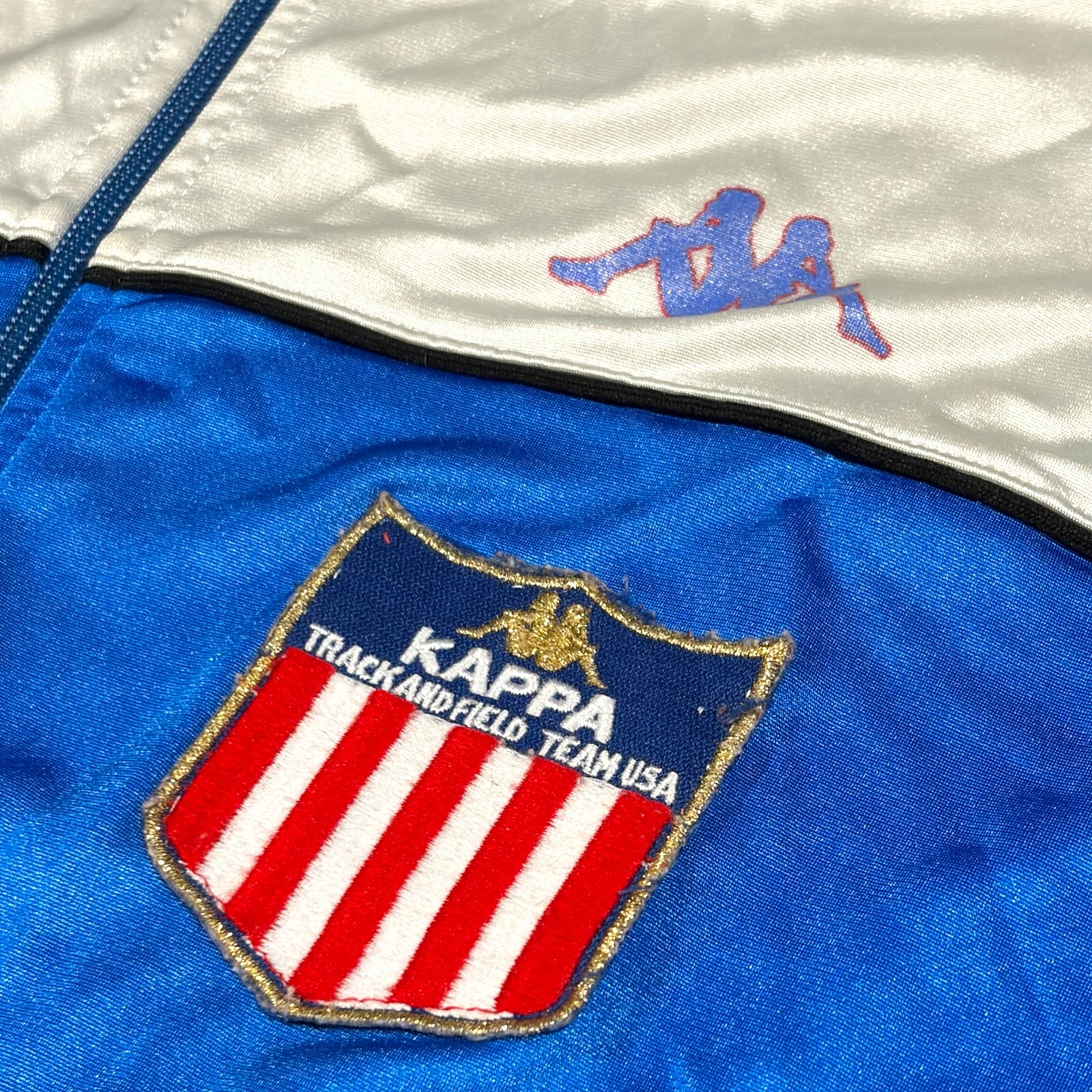 KAPPA 1987 OFFICIAL US TRACK AND FIELD TEAM JACKET (L)