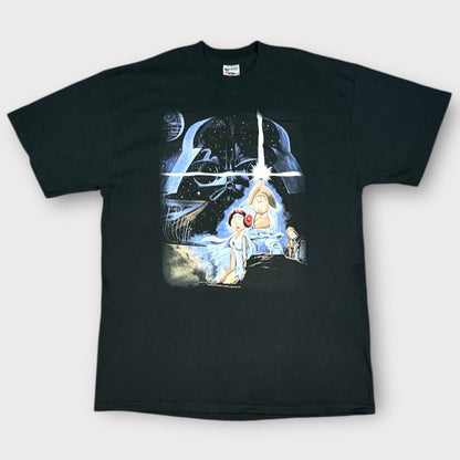 FAMILY GUY 2007 STAR WARS GRAPHIC TEE (L)