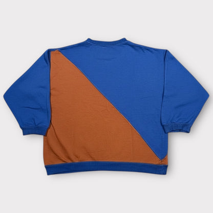 1980s COLOUR BLOCK VINTAGE SWEATSHIRT (S)