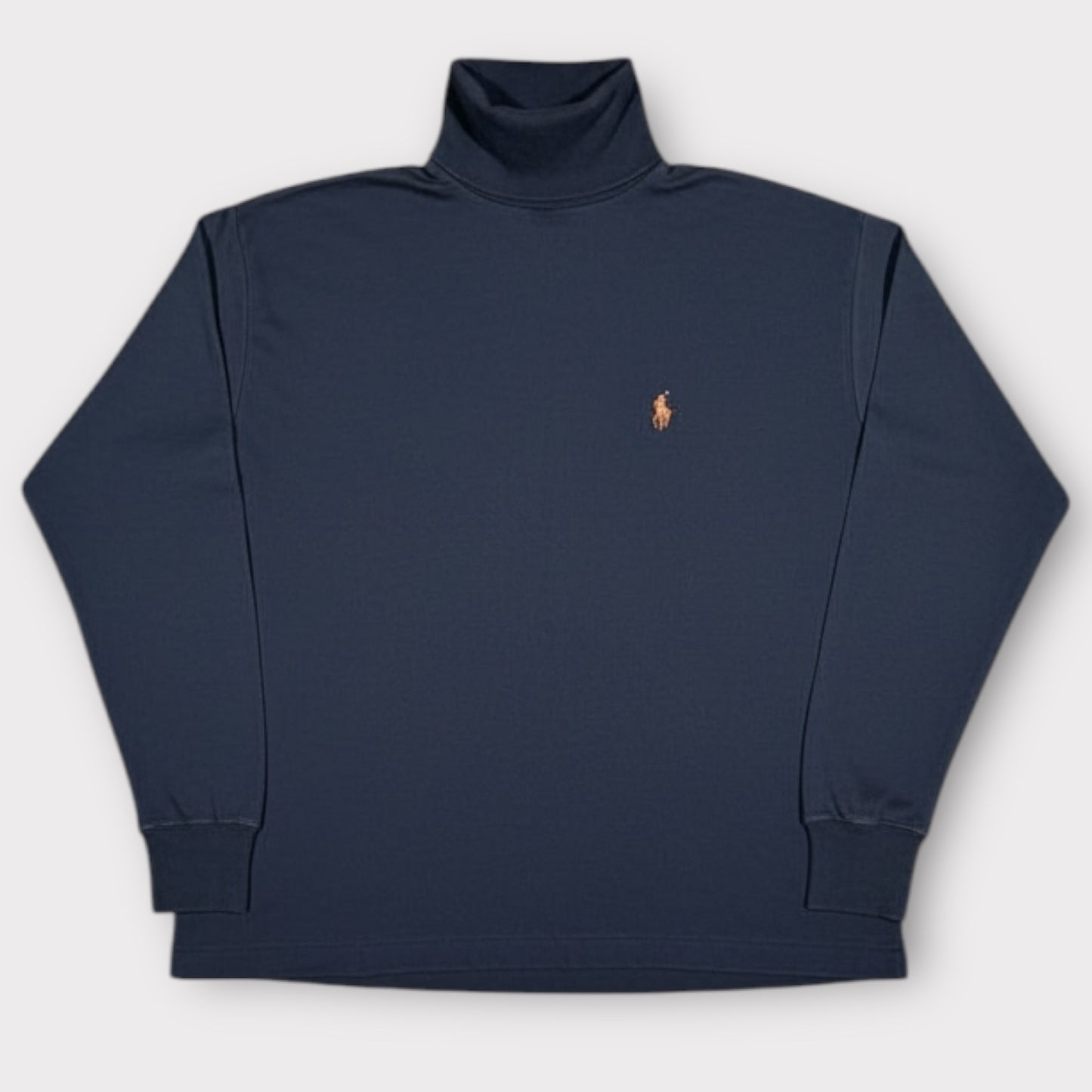 RALPH LAUREN 90s ROLL NECK SWEATER (S)