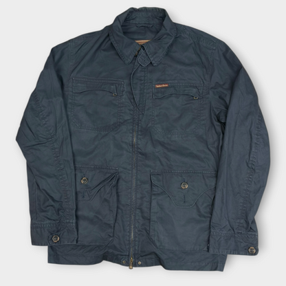MARLBORO CLASSICS | 1990s VINTAGE NAVY UTILITY JACKET (L)