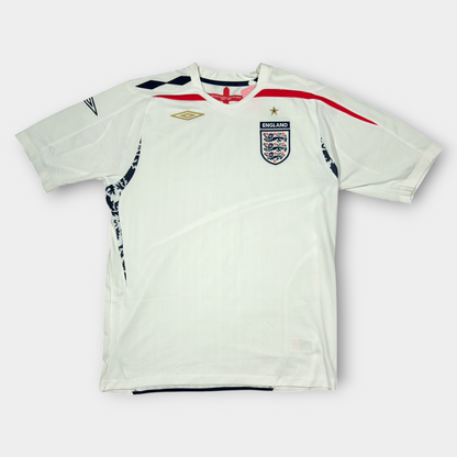 UMBRO | 2007-09 ENGLAND HOME JERSEY (L)