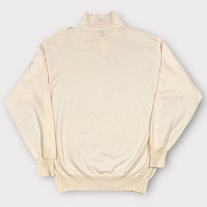 VERSACE V2 LONG SLEEVE POLO JUMPER (L)