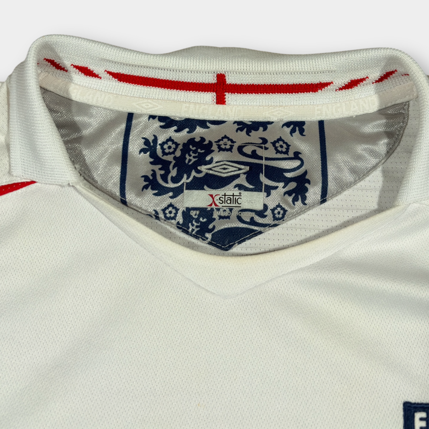 UMBRO | 2005-07 ENGLAND HOME JERSEY (L)