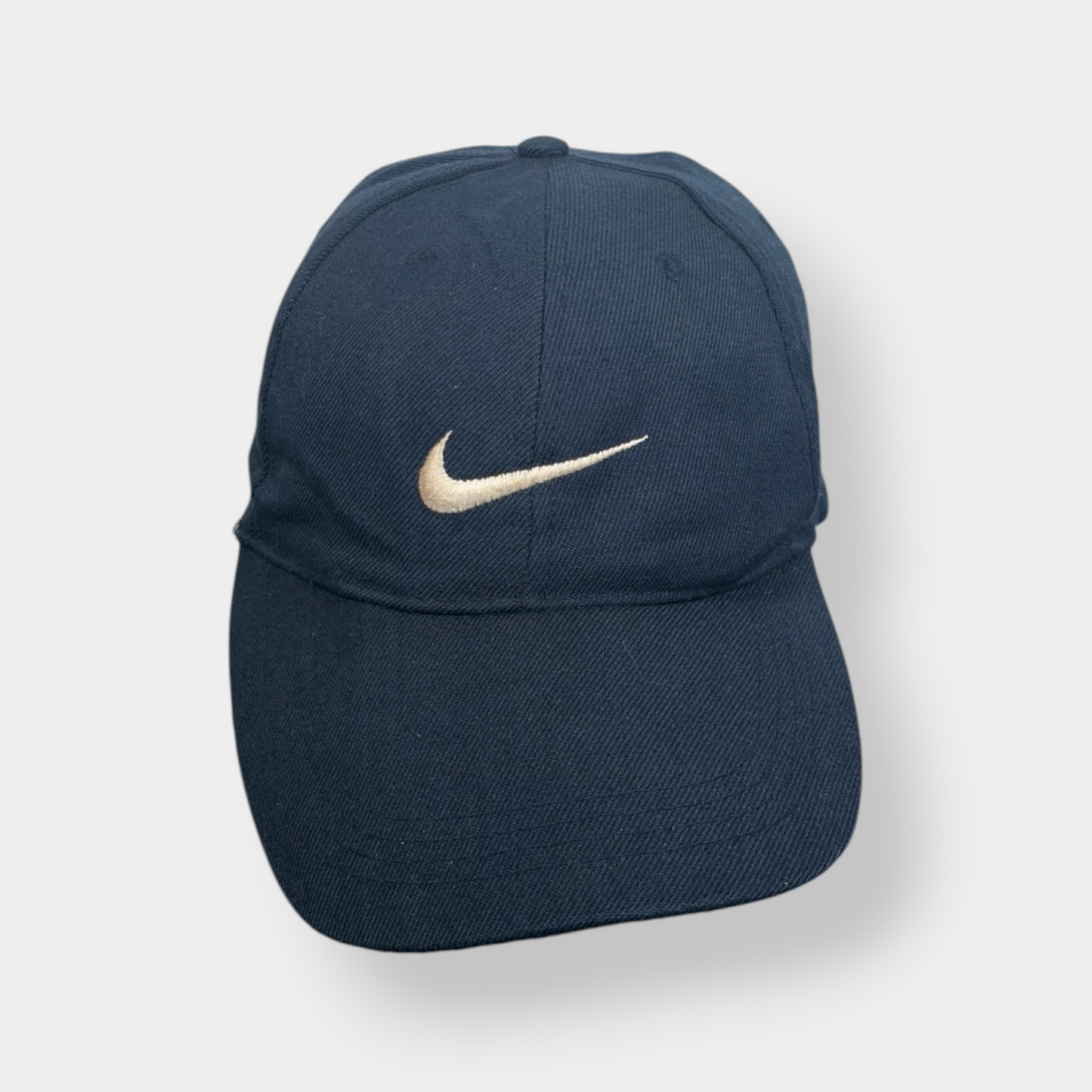 NIKE | VINTAGE ENAVY BLUE SWOOSH BASEBALL CAP
