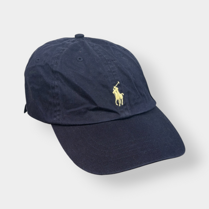 RALPH LAUREN POLO | ICONIC PONY LOGO BASEBALL CAP IN NAVY
