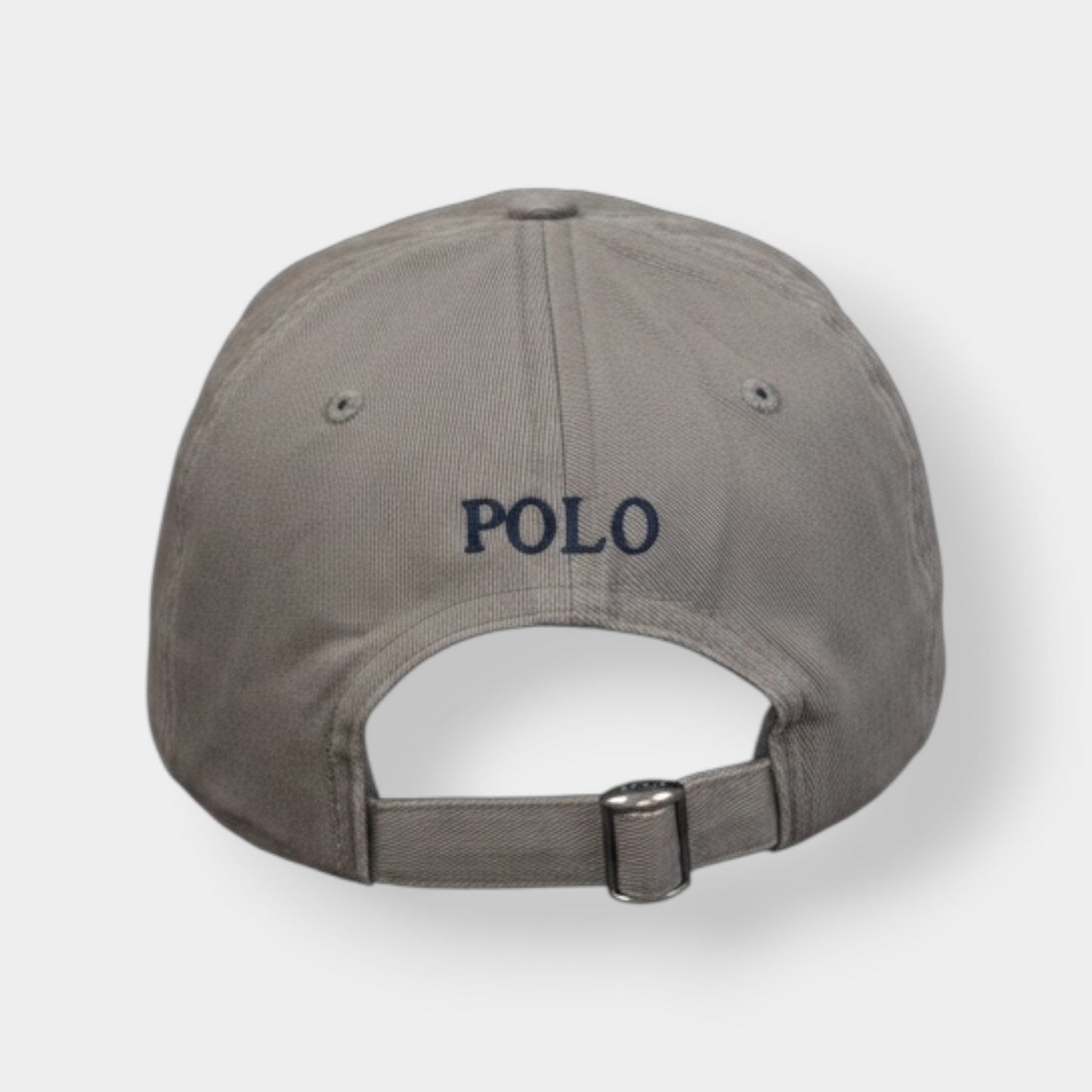 RALPH LAUREN POLO | ICONIC PONY LOGO BASEBALL CAP IN GREY