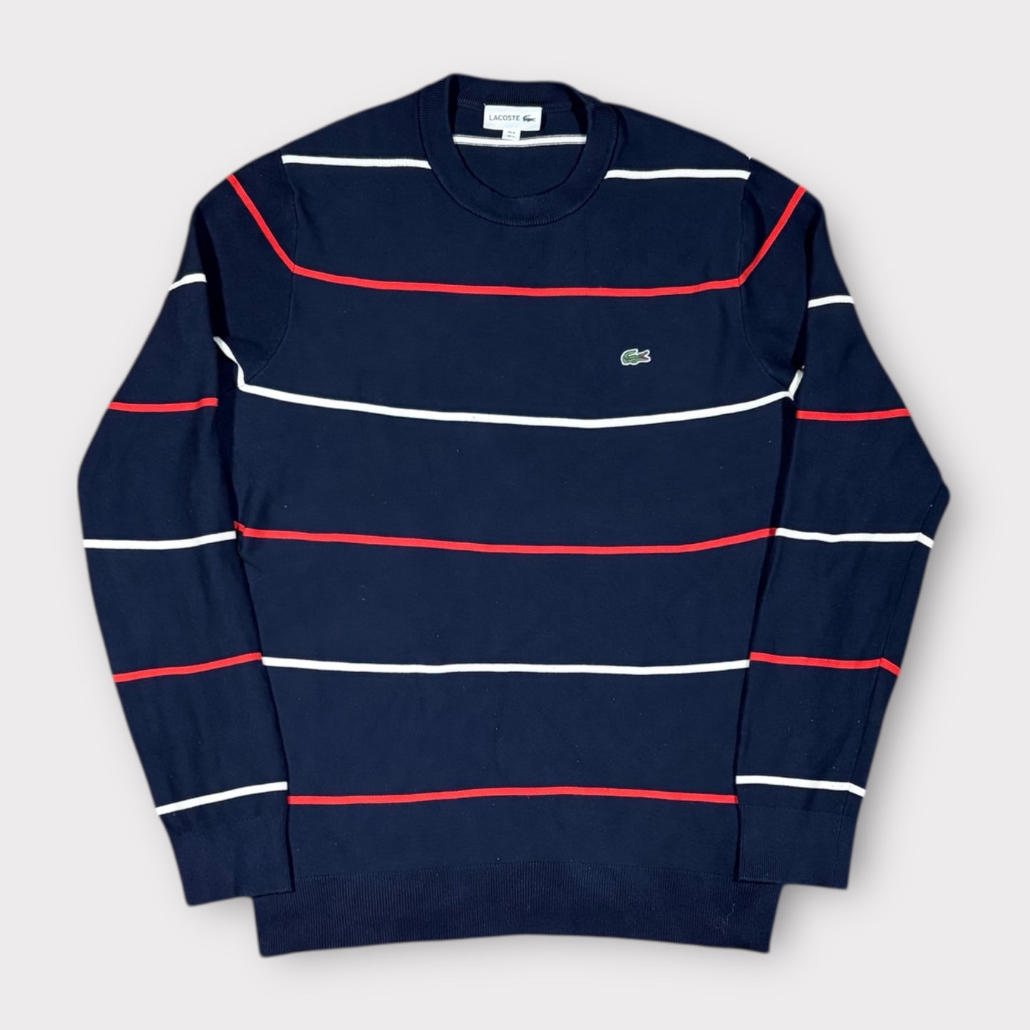 LACOSTE STRIPED JUMPER (L)