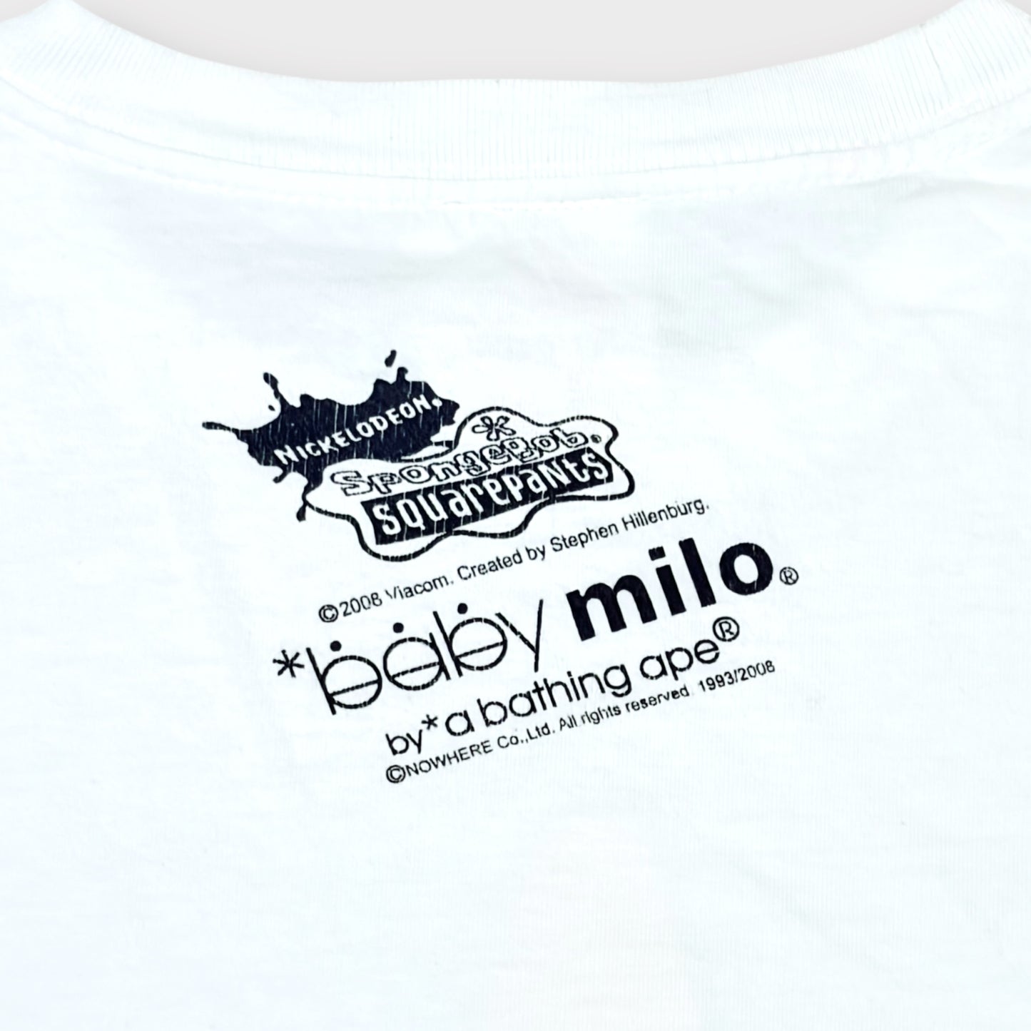BAPE BABY MILO x SPONGEBOB T SHIRT (L)