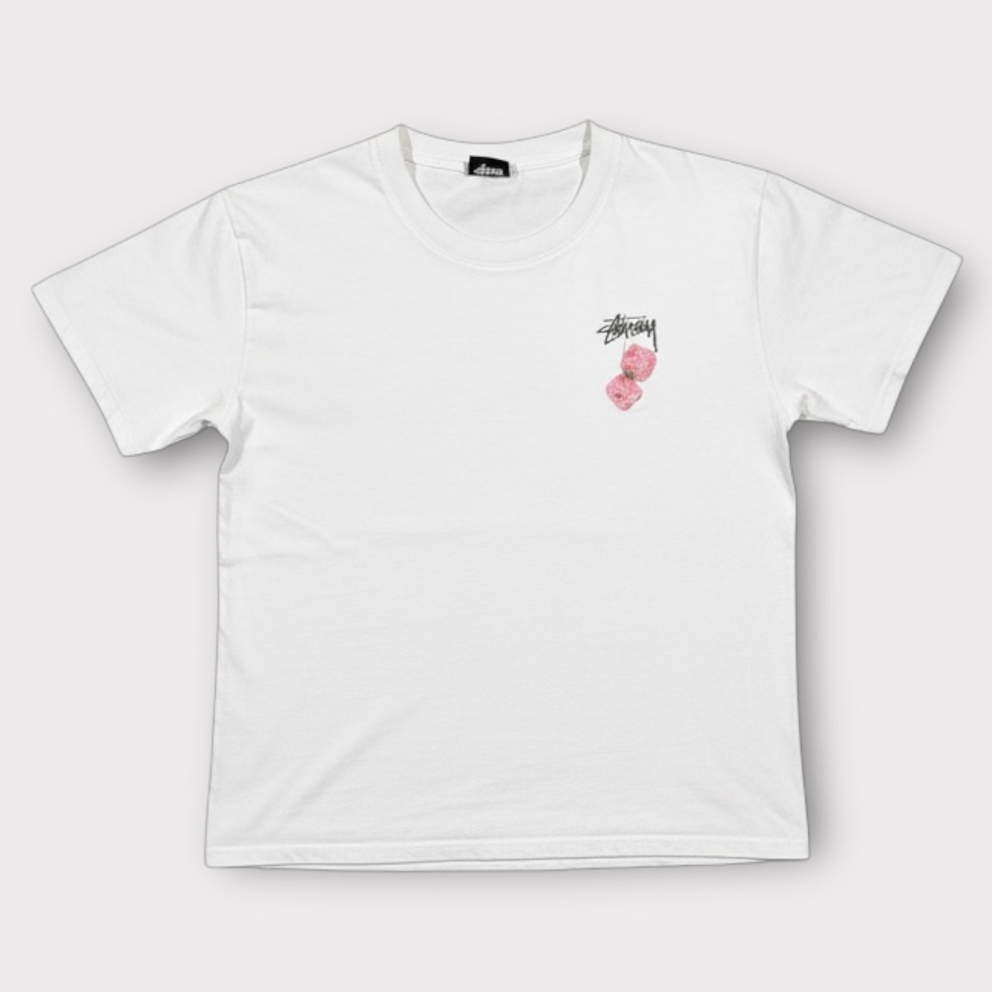 STUSSY | THRASHED DICE GRAPHIC TEE (S)