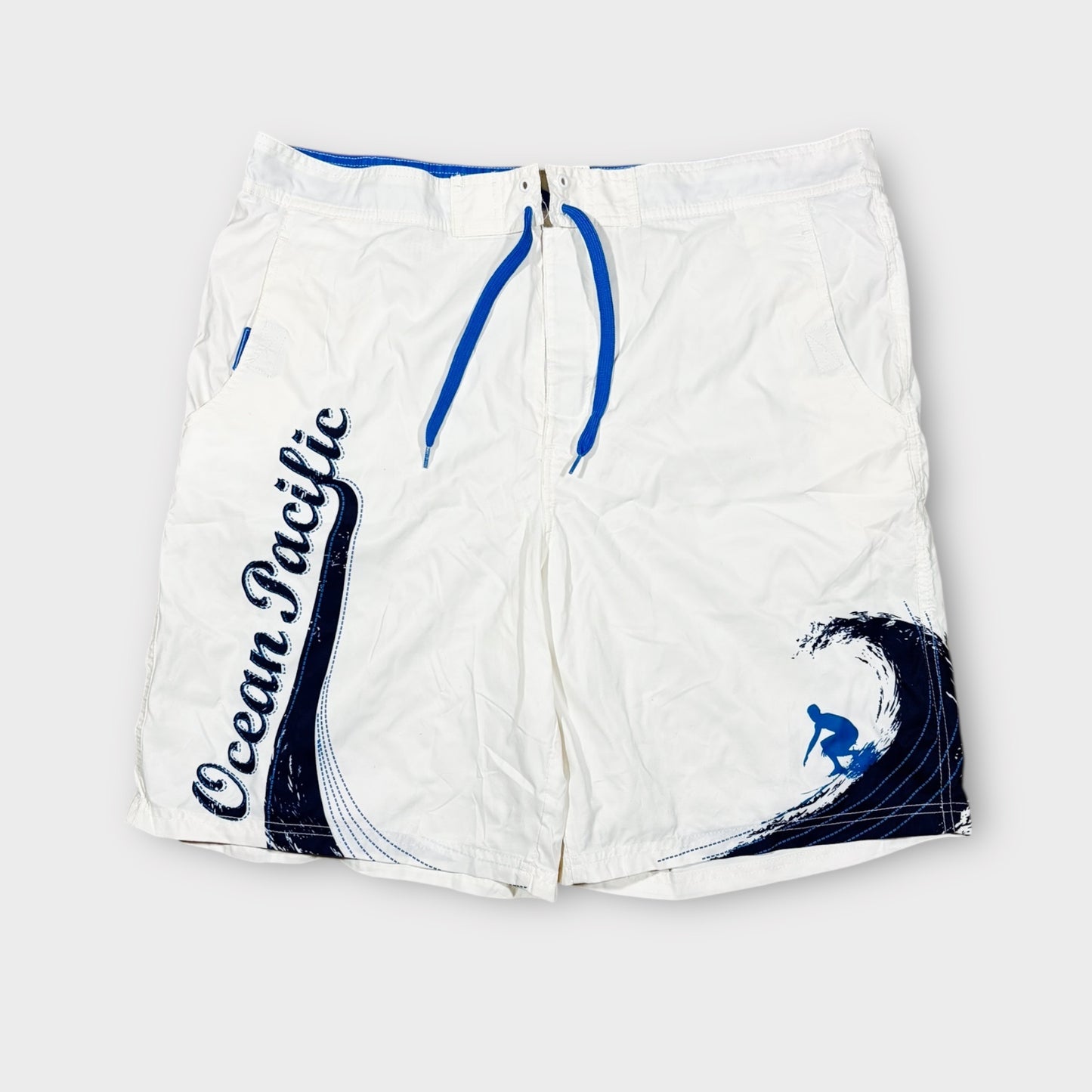 OCEAN PACIFIC | Y2K SURFER BOARD SHORTS (XL)