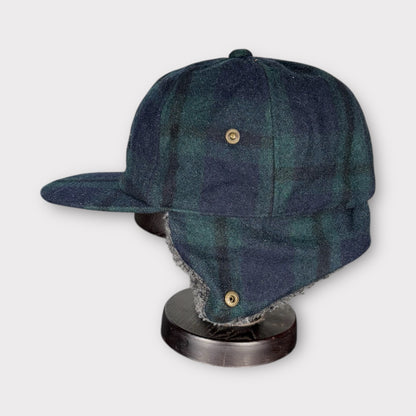 DICKIES TARTAN TRAPPER CAP WITH EAR FLAPS