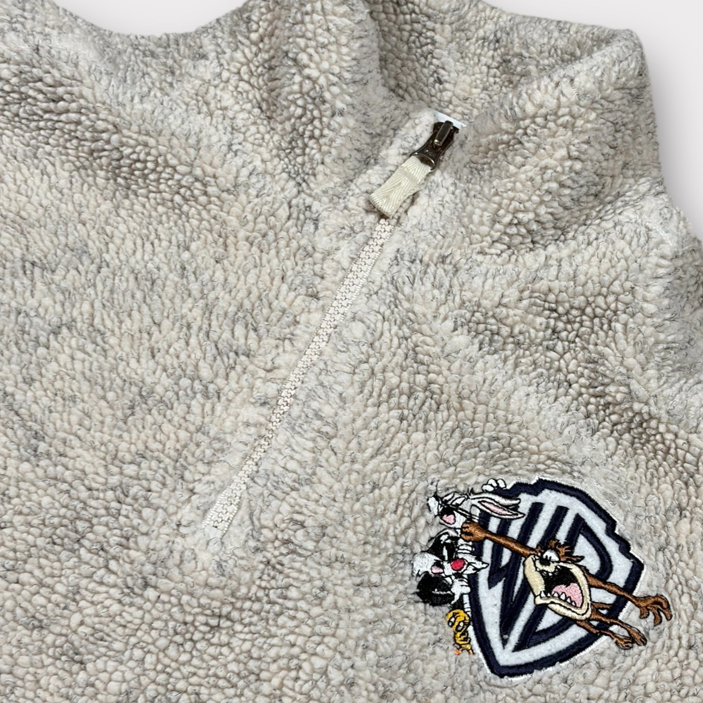 WARNER BROS | 1999 LOONEY TUNES SHERPA 1/4 ZIP (S)