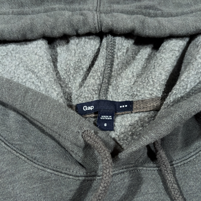 GAP | 2000s VINTAGE GREY USA SPELLOUT HOODIE (S)
