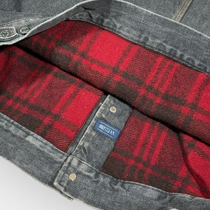 RALPH LAUREN | RARE 1980s BLACK DENIM JACKET (L)