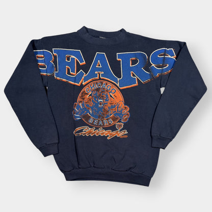 NFL x CHICAGO BEARS | NAVY BLUE 90s VINTAGE GRAPHIC SWEATSHIRT (S)