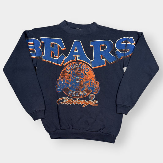 NFL x CHICAGO BEARS | NAVY BLUE 90s VINTAGE GRAPHIC SWEATSHIRT (S)