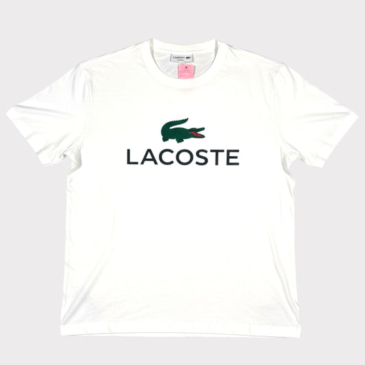 LACOSTE 2010s SPELLOUT T SHIRT (XL)