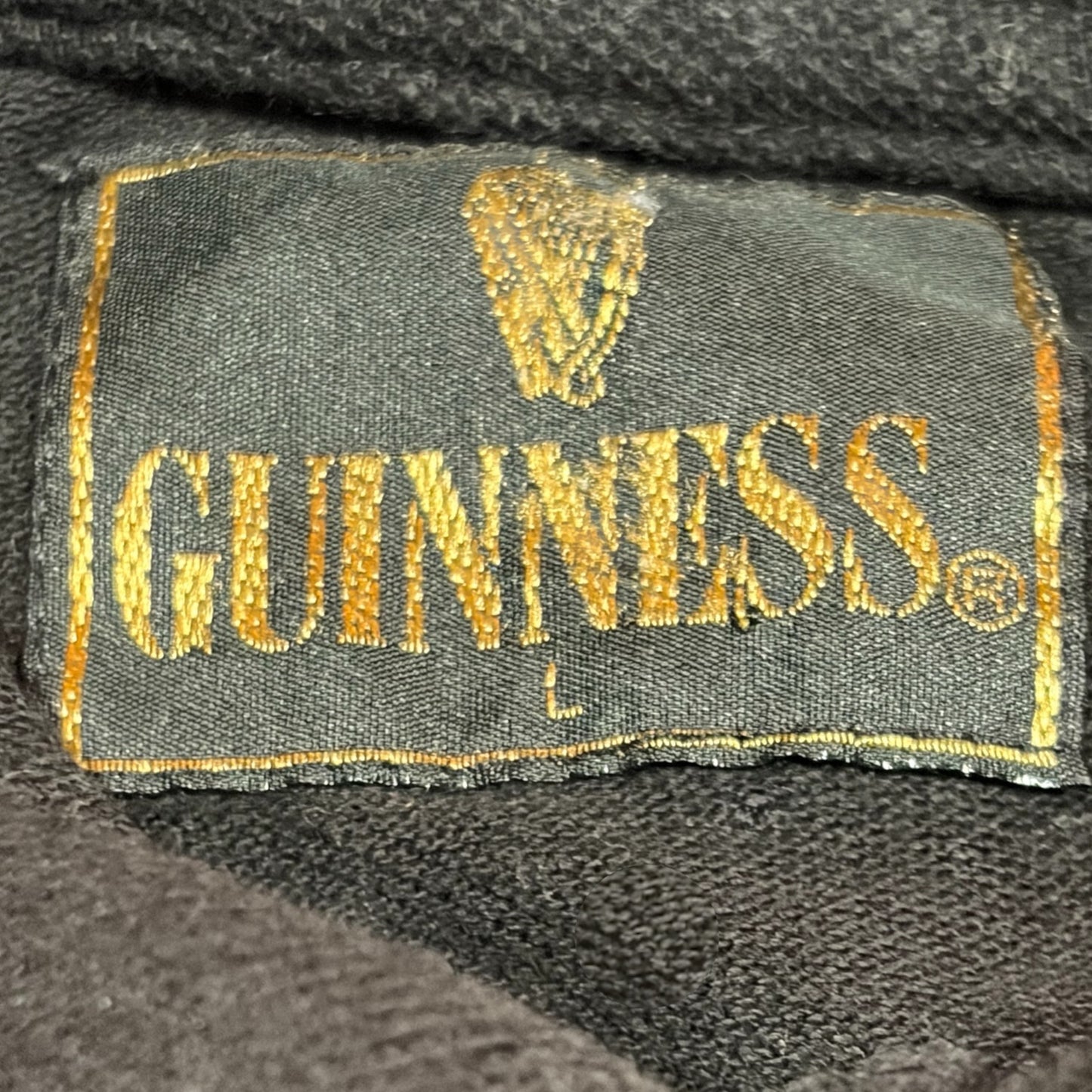 GUINNESS | 1990s VINTAGE POLO SHIRT (L)