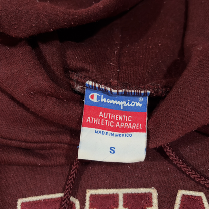 CHAMPION | VINTAGE BURGUNDY HARVARD UNIVERSITY HOODIE (S)